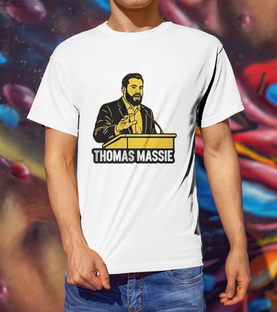 Thomas Massie Speaker Podium T-Shirt
