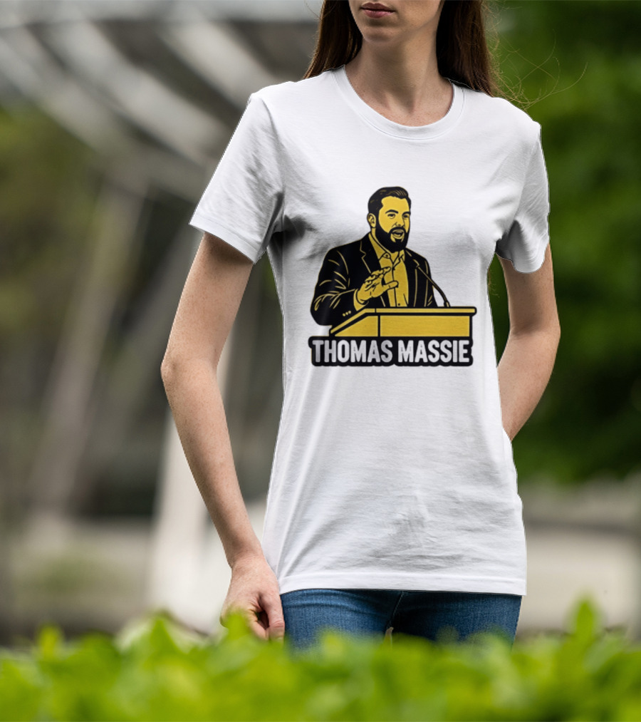 Thomas Massie Speaker Podium T-Shirt