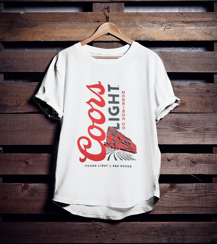 Coors Light Morrison CO Red Rocks 85 Years T-Shirt