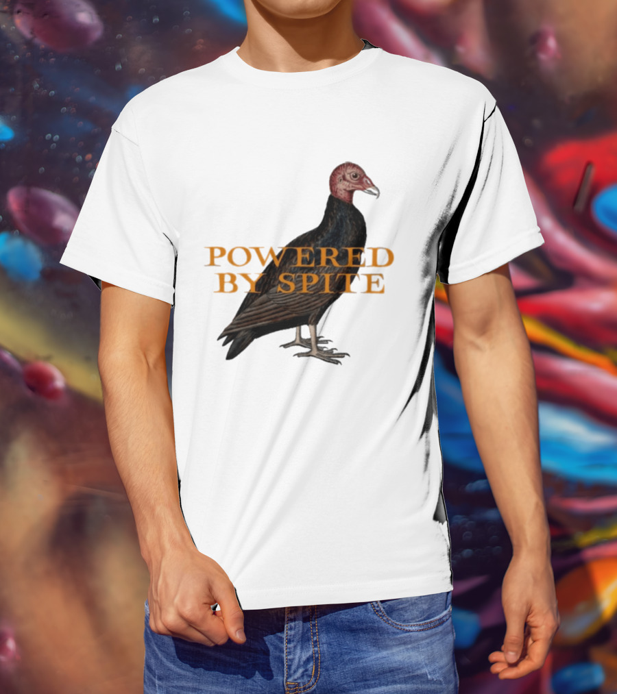 Powered By Spite Turkey Vulture T-Shirt