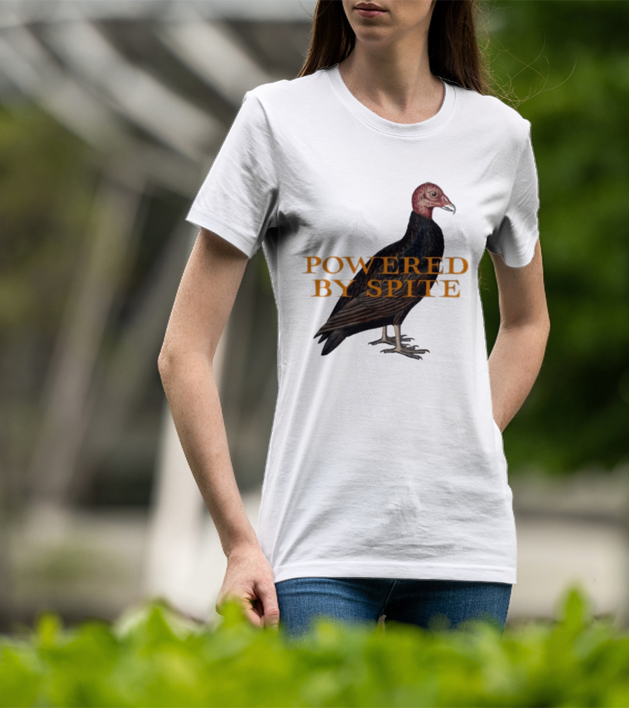 Powered By Spite Turkey Vulture T-Shirt