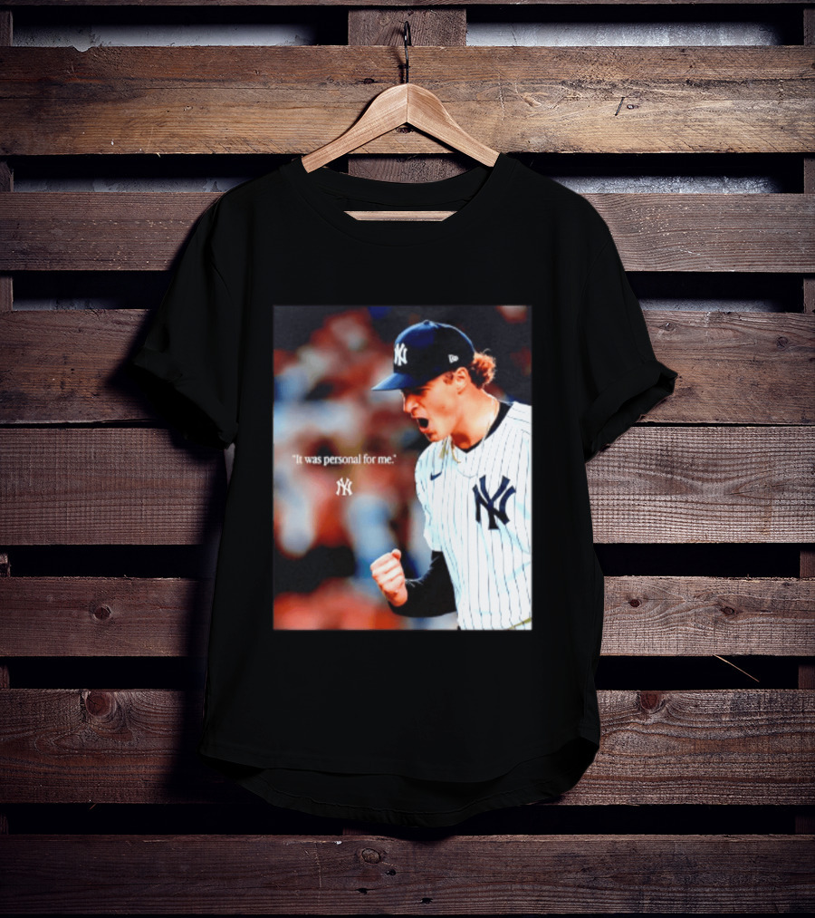 Ben Rice New York Yankees It Was Personal For Me Yankees Baseball T-Shirt