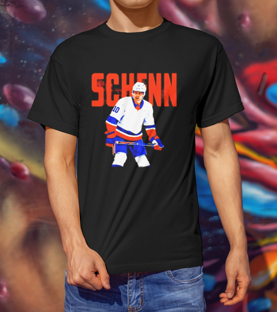 New York Islanders Brayden Schenn Grunge T-Shirt