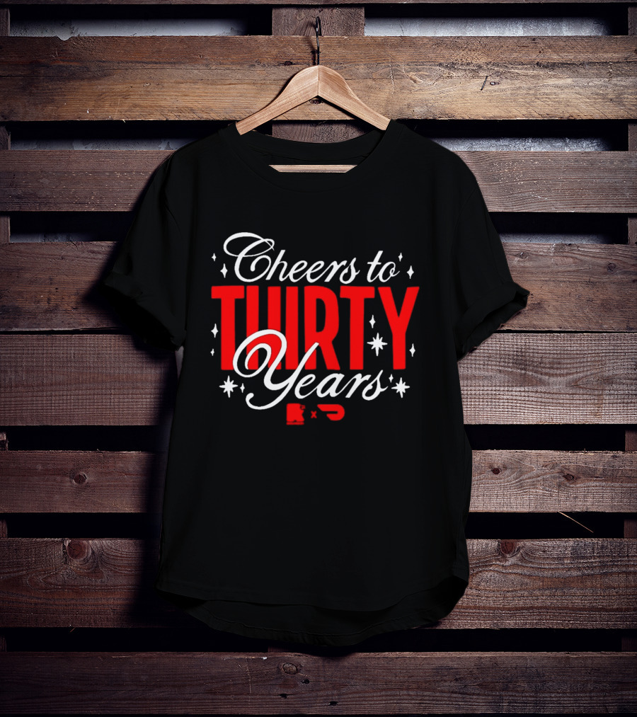 Cheers To Thirty Years Round 21 T-Shirt