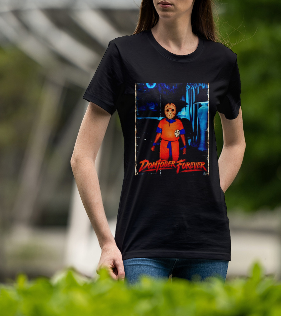 Domtober Forever Jason Voorhees Halloween Fusion T-Shirt