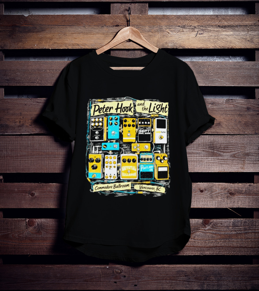 Peter Hook And The Light Vancouver Commodore Ballroom September 26 2026 Pedal T-Shirt