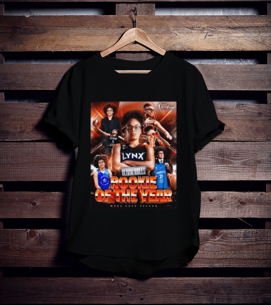 Olivia Miles Rookie Of The Year Lynx WNBA 2026 Season T-Shirt