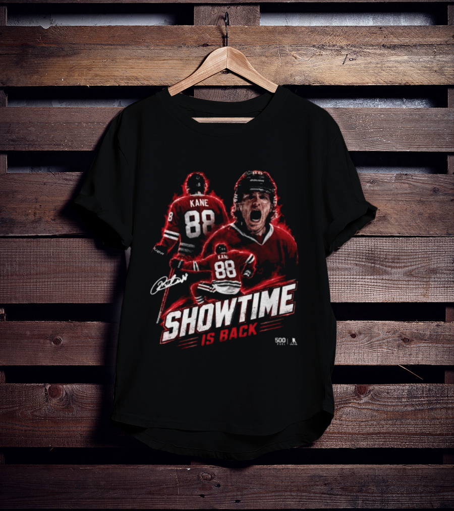 Patrick Kane 88 Showtime Is Back Chicago Trio T-Shirt