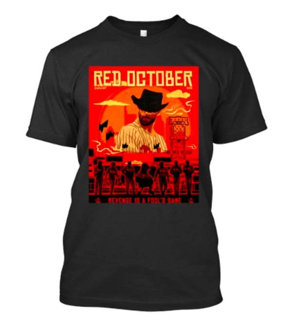 Red October 2026 Philadelphia Phillies Revenge Is A Fool's Game The Mad House T-Shirt