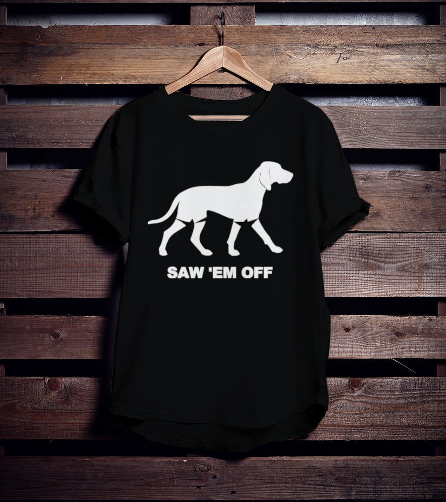 Texas A&M Aggies Saw Em Off Dog NCAA 2026 College Football T-Shirt