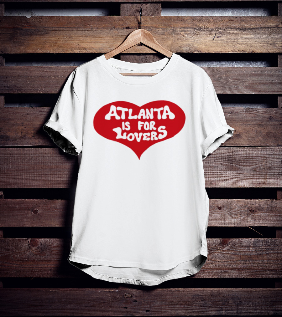 Atlanta Is For Lovers Georgia Heart City Pride T-Shirt