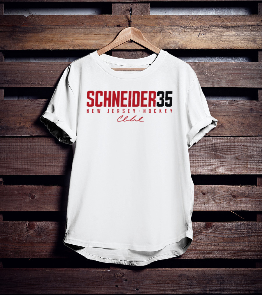 SCHNEIDER 35 New Jersey Hockey Club T-Shirt