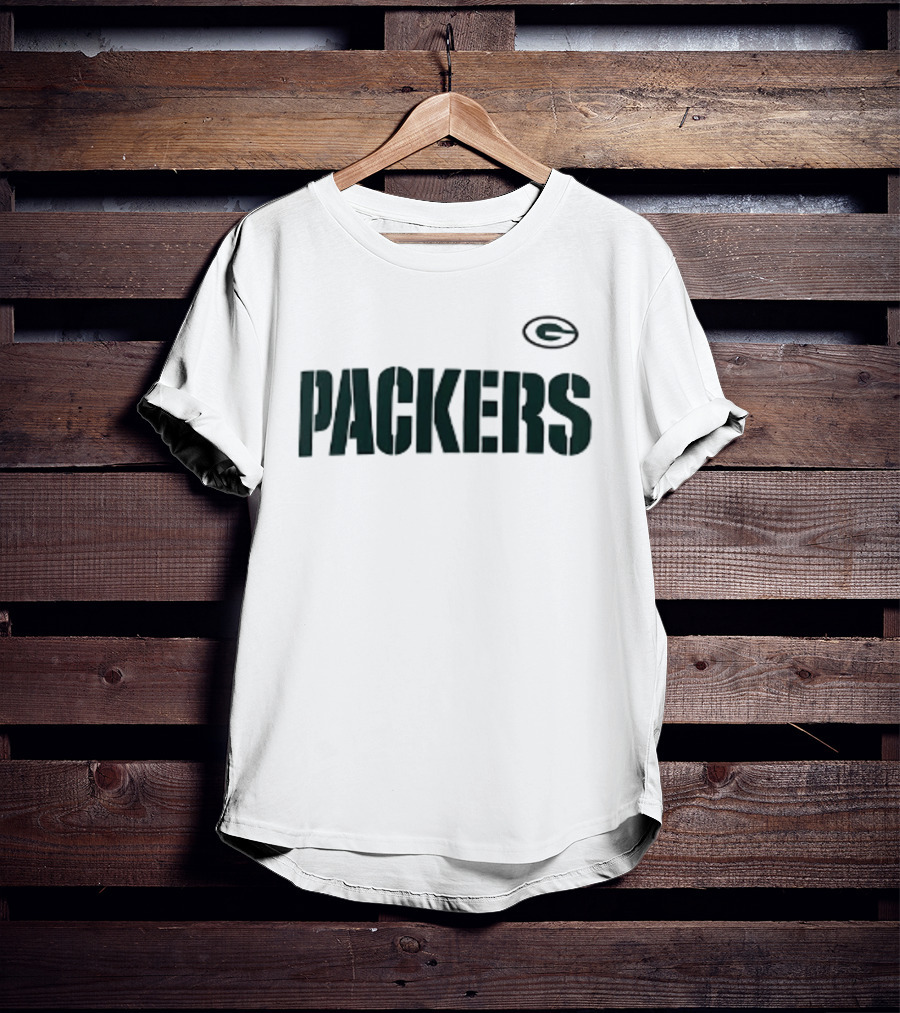 Green Bay Packers G Emblem Established 1919 Two Sided T-Shirt