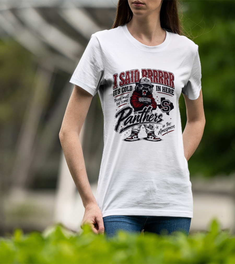 I Said Brrrrr It’s Cold In Here There Must Be Some Panthers In The Atmosphere T-Shirt