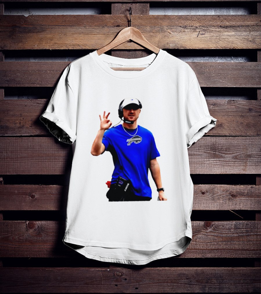 Joe Brady Buffalo Bills Coaching Moments Buffalo T-Shirt