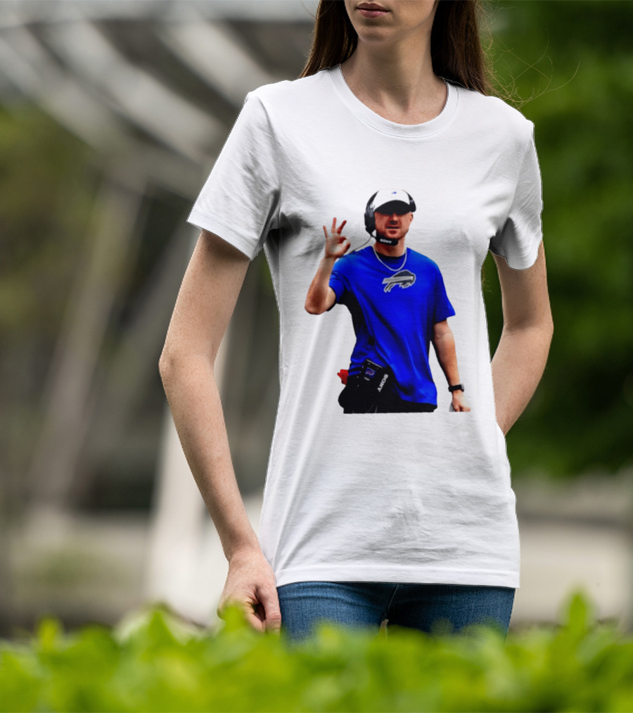 Joe Brady Buffalo Bills Coaching Moments Buffalo T-Shirt