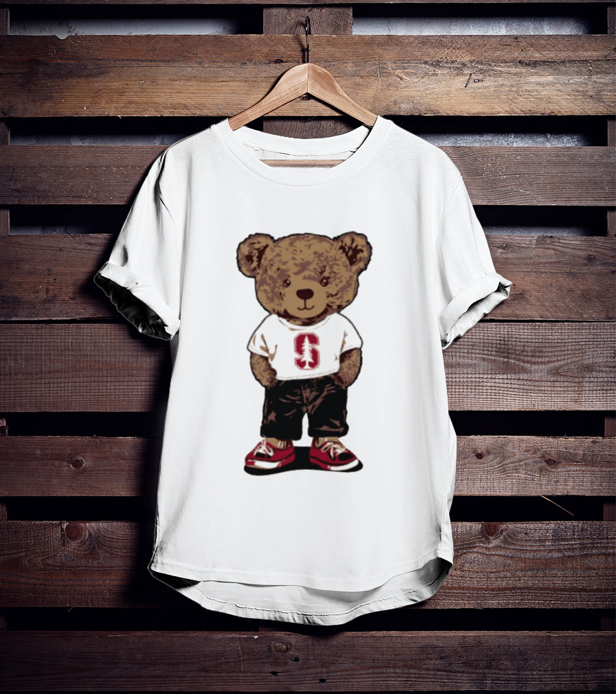 Stanford Cardinal 2026 Teddy Bear NCAA Fan Gear T-Shirt