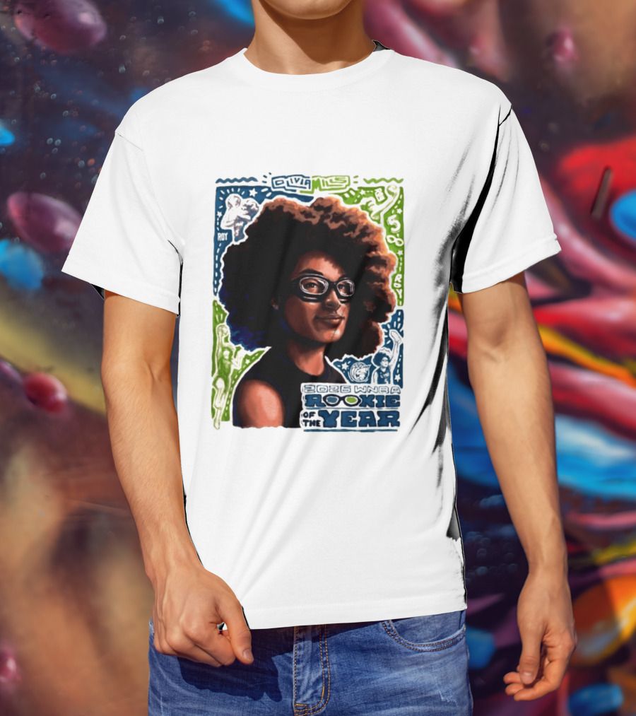 Olivia Miles Minnesota Lynx 2026 WNBA Rookie Of The Year Basketball Champion T-Shirt