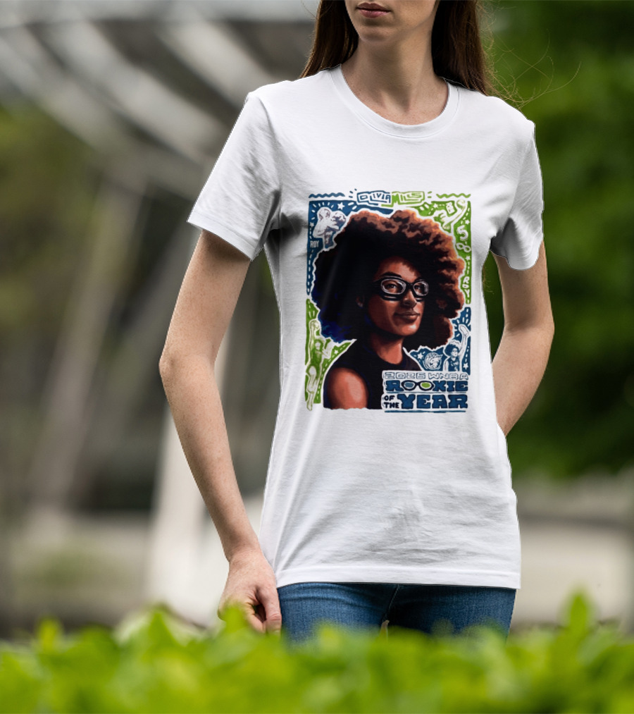 Olivia Miles Minnesota Lynx 2026 WNBA Rookie Of The Year Basketball Champion T-Shirt