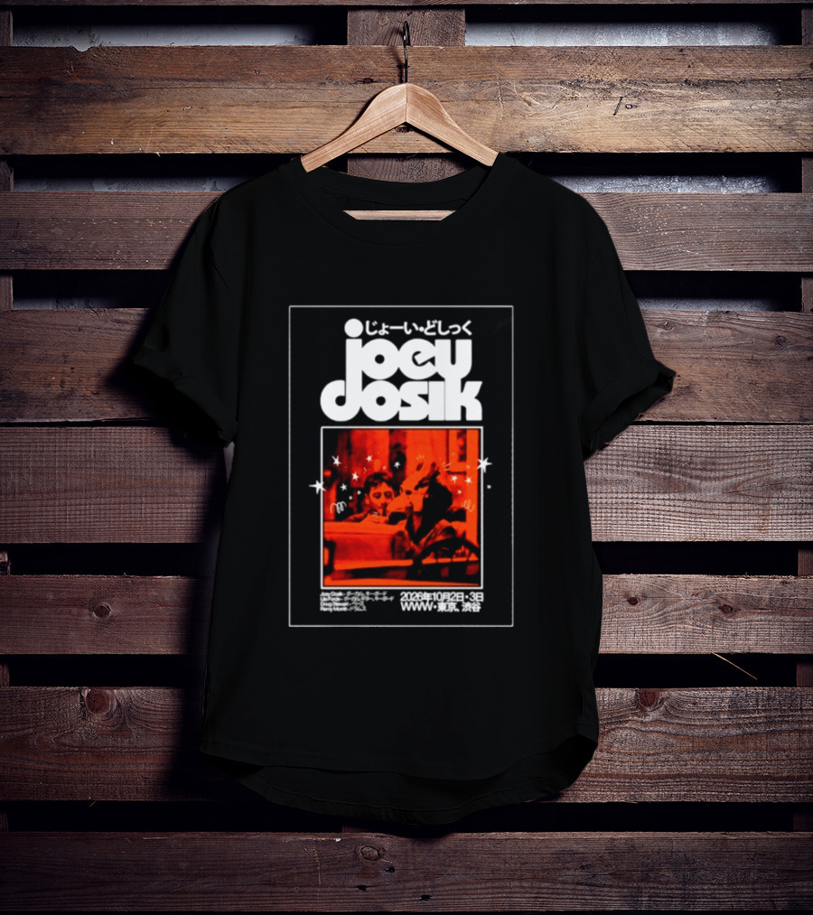 Joey Dosik 2026 Tokyo Concert October Shibuya Performance Dates T-Shirt