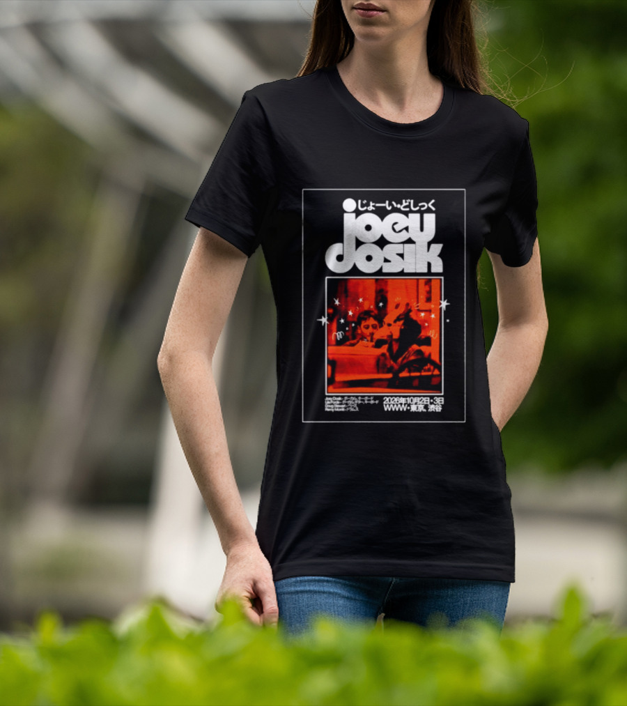 Joey Dosik 2026 Tokyo Concert October Shibuya Performance Dates T-Shirt