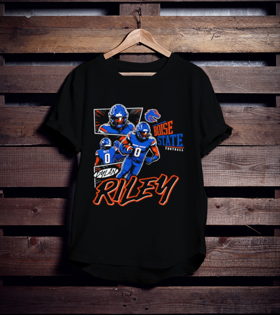 Boise State Broncos Football Riley Comic Book T-Shirt