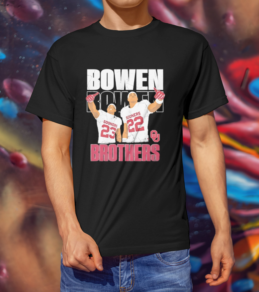 Bowen Brothers Sooners NCAA Football OU T-Shirt