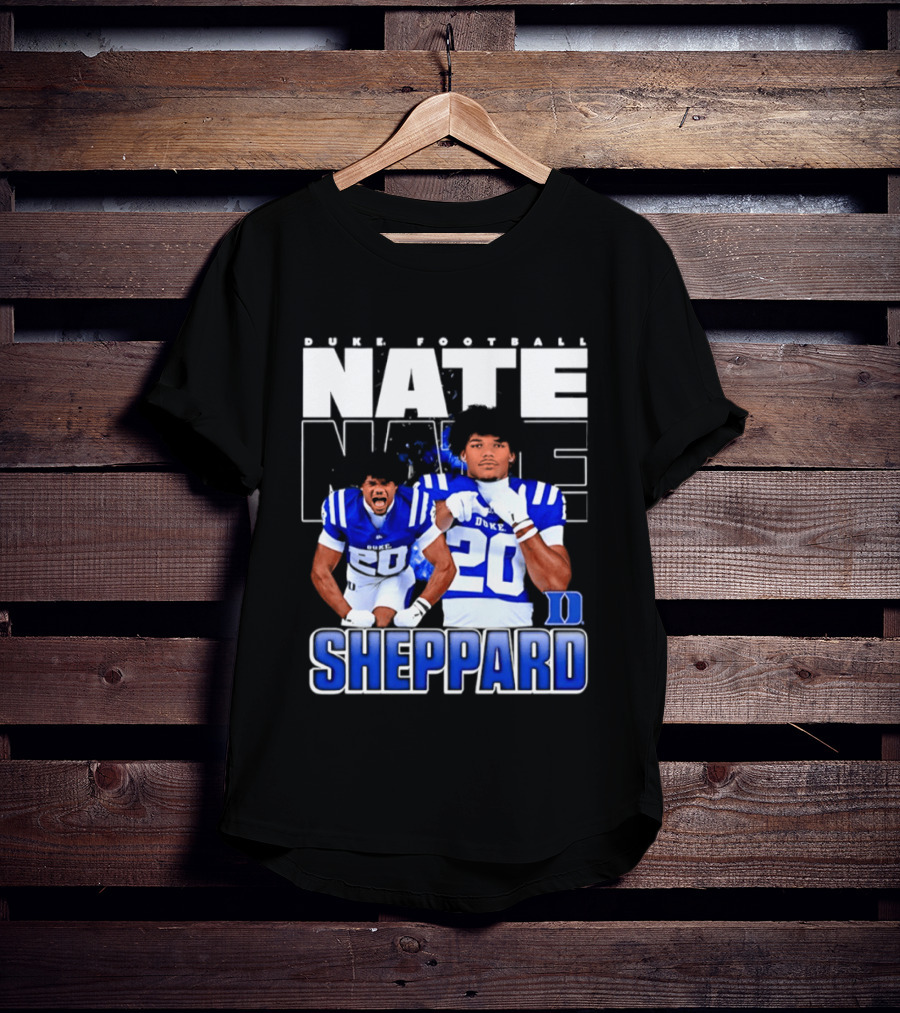 Super Football Nate Sheppard Duke Blue Devils 90s T-Shirt