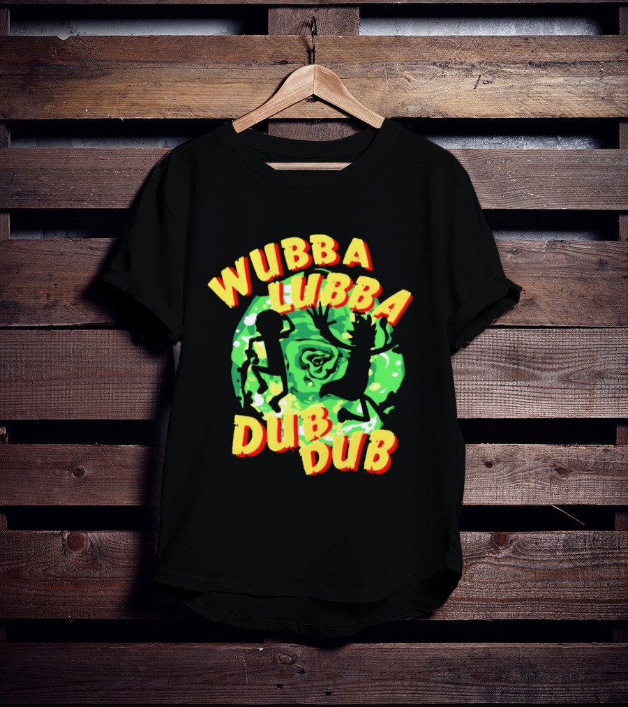 Rick And Morty Wubba Lubba Dub Dub Portal T-Shirt
