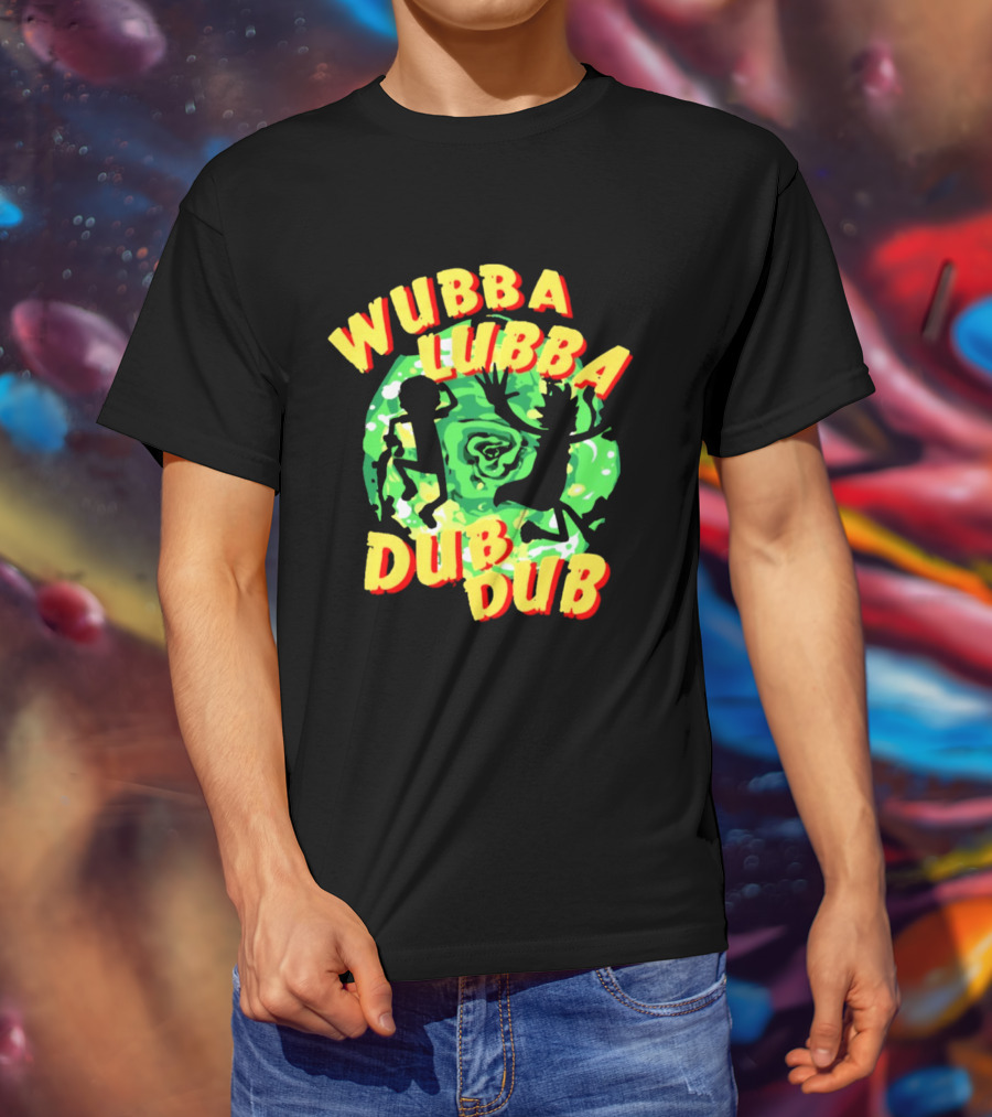 Rick And Morty Wubba Lubba Dub Dub Portal T-Shirt