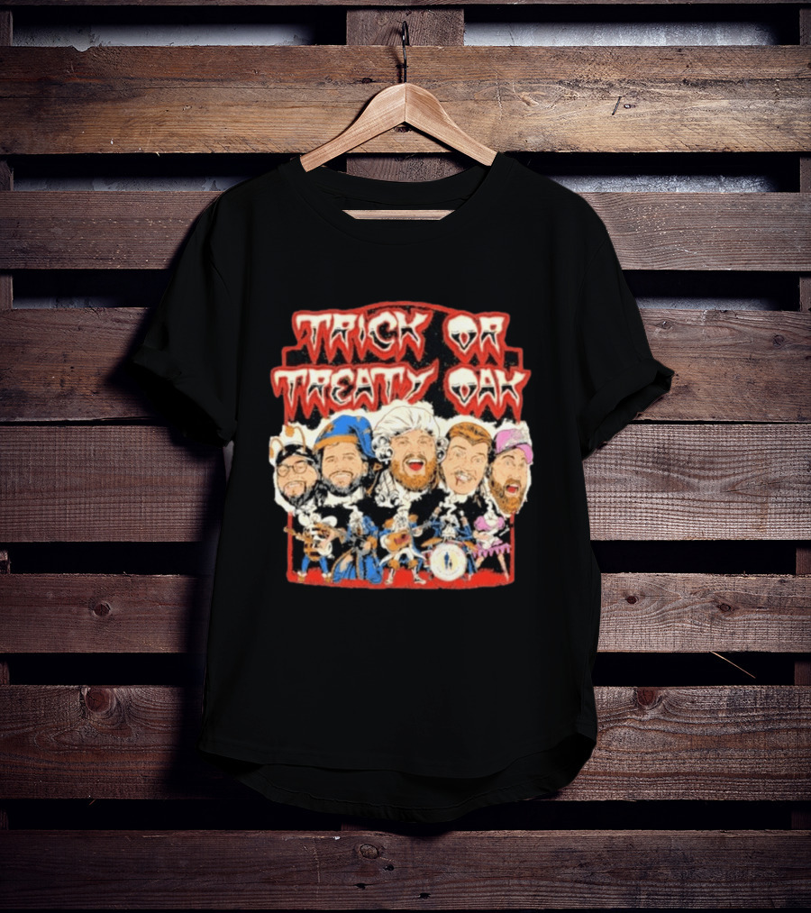 Trick Or Treaty Oak 2026 Concert Melody Mountain Ranch Stephenville Texas Oct 30 2026 T-Shirt