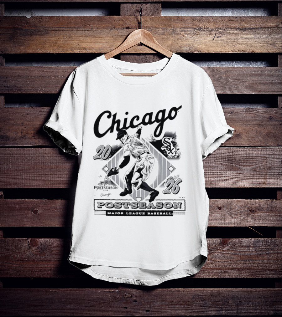 Chicago White Sox 2026 Postseason Major League Baseball T-Shirt
