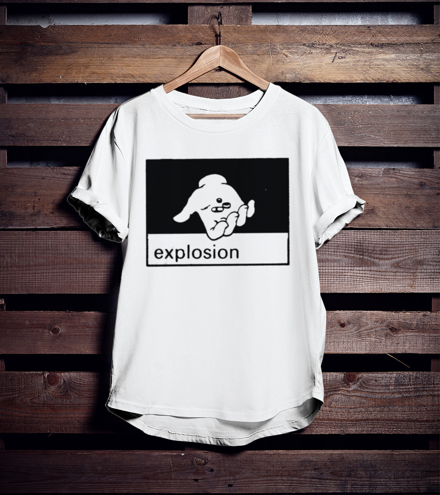 Explosion Hand Holding Pills Medication T-Shirt