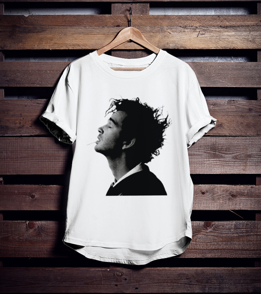 Matty Healy The 1975 Indie Rock Alternative Silhouette Smoking T-Shirt