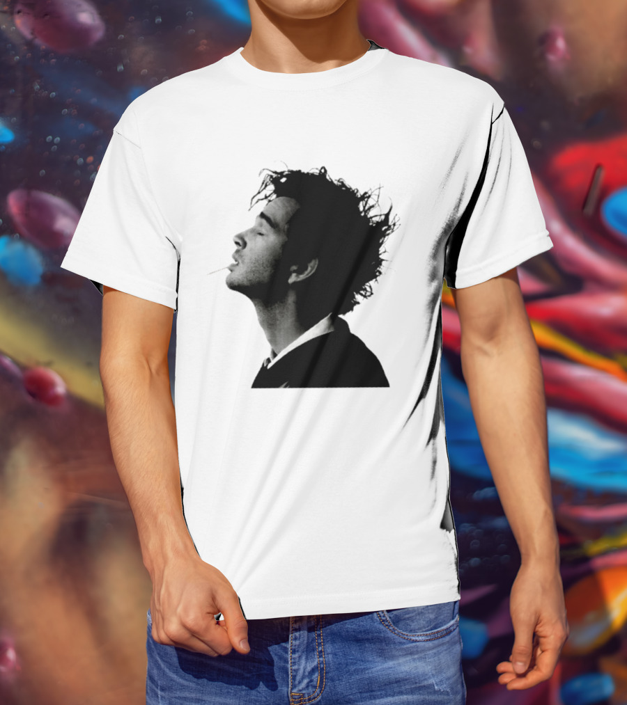 Matty Healy The 1975 Indie Rock Alternative Silhouette Smoking T-Shirt