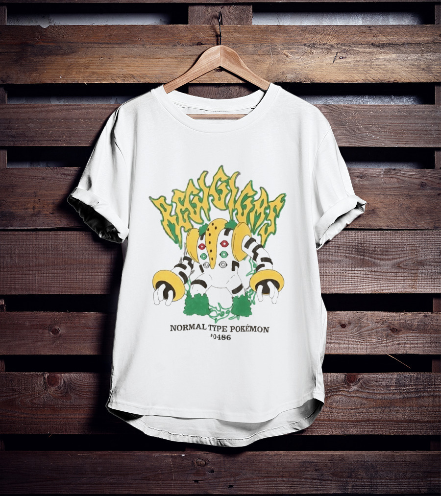 Regigigas Normal Type Pokémon 0486 Pokédex 2026 T-Shirt