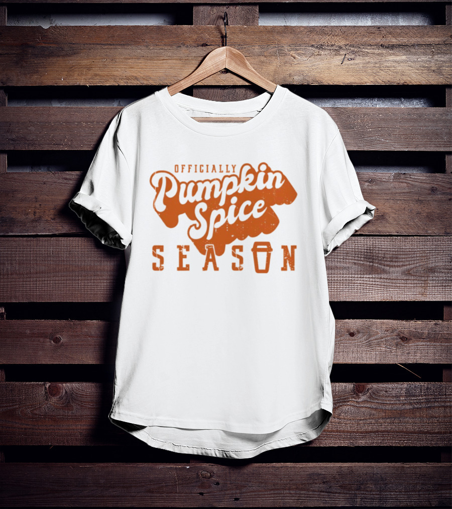 Officially Pumpkin Spice Season Cup T-Shirt