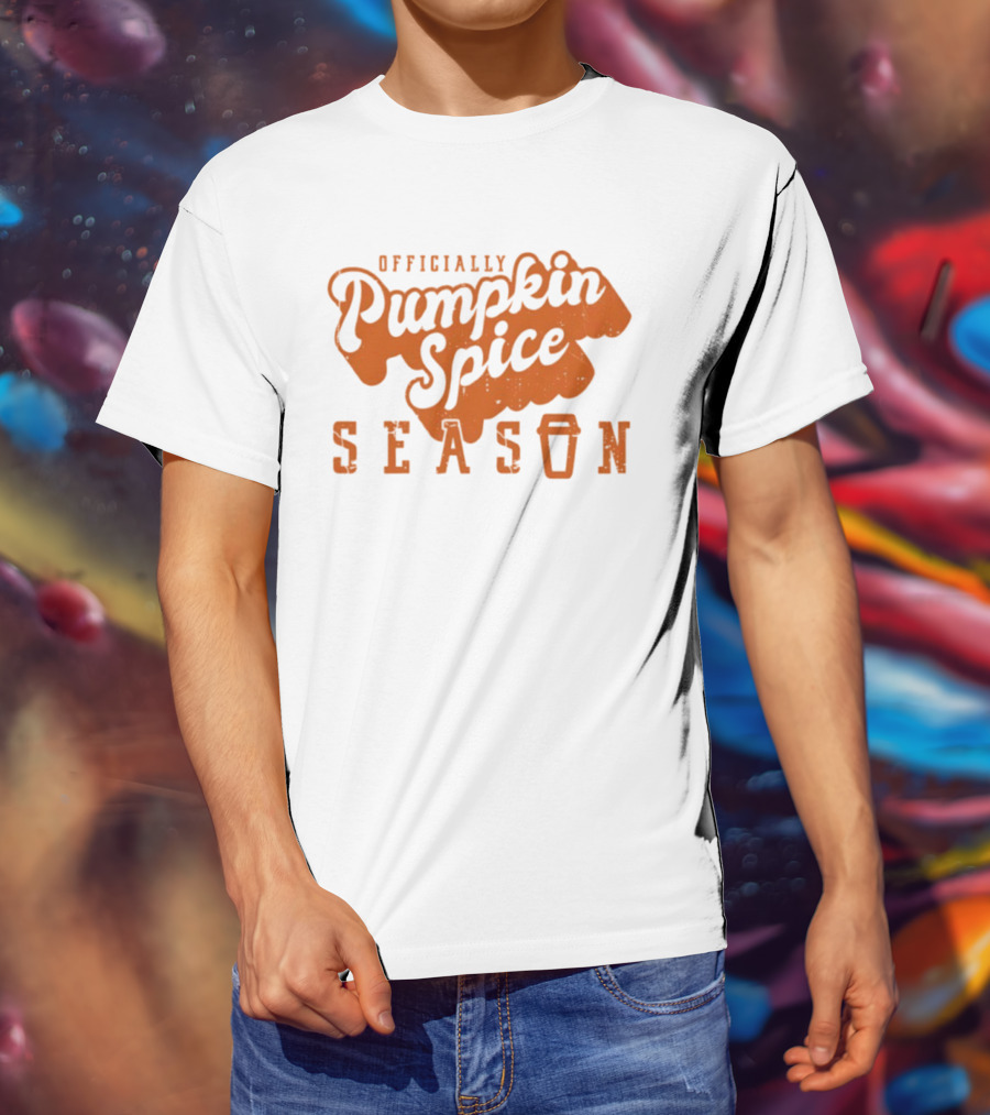Officially Pumpkin Spice Season Cup T-Shirt