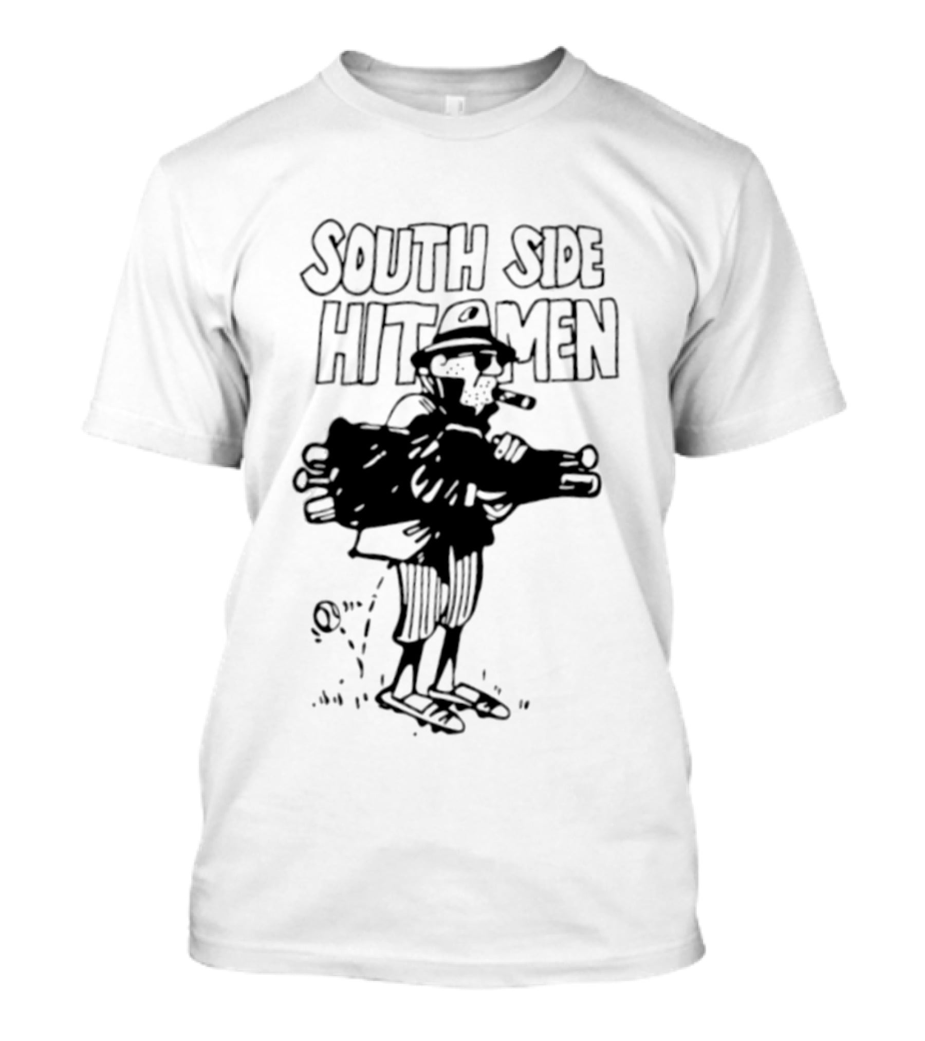 South Side Hit Men Chicago White Sox MLB Character With Bat T-Shirt