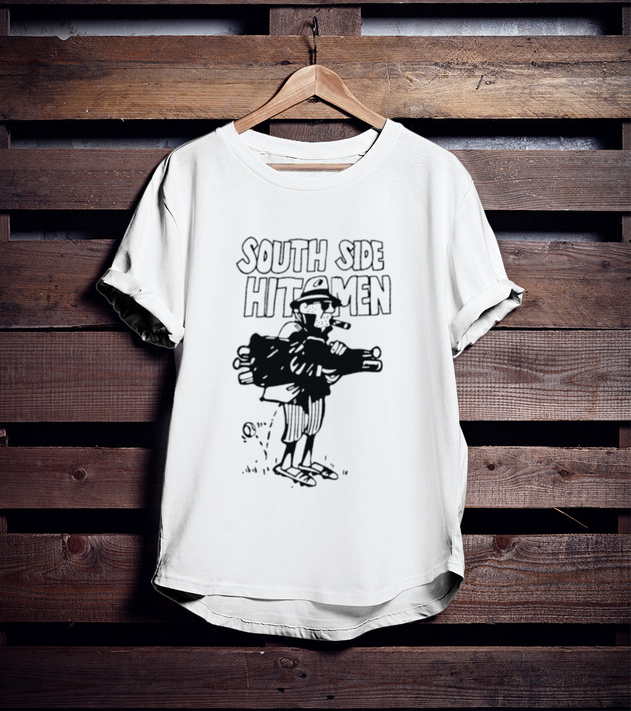 South Side Hit Men Chicago White Sox MLB Character With Bat T-Shirt