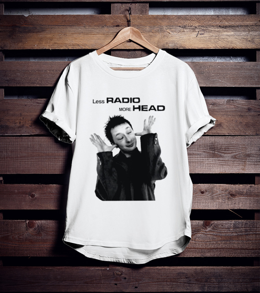 Thom Yorke Less Radio More Head Radiohead T-Shirt