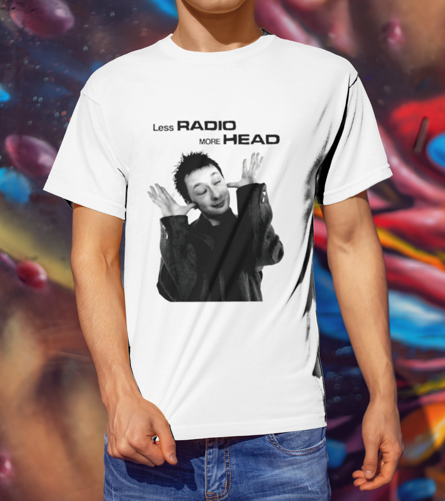 Thom Yorke Less Radio More Head Radiohead T-Shirt