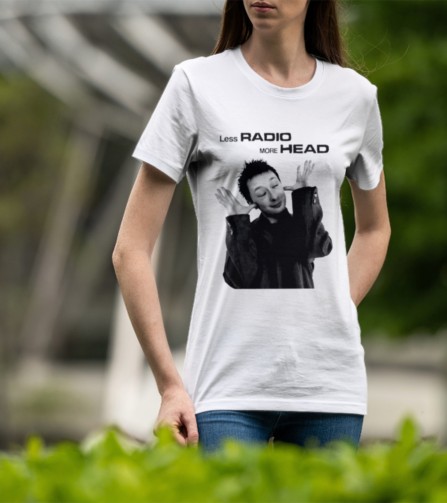Thom Yorke Less Radio More Head Radiohead T-Shirt