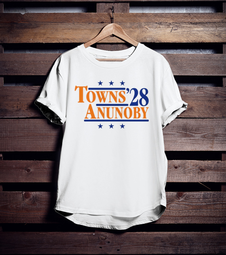 Towns Anunoby 28 New York Knicks Stars T-Shirt