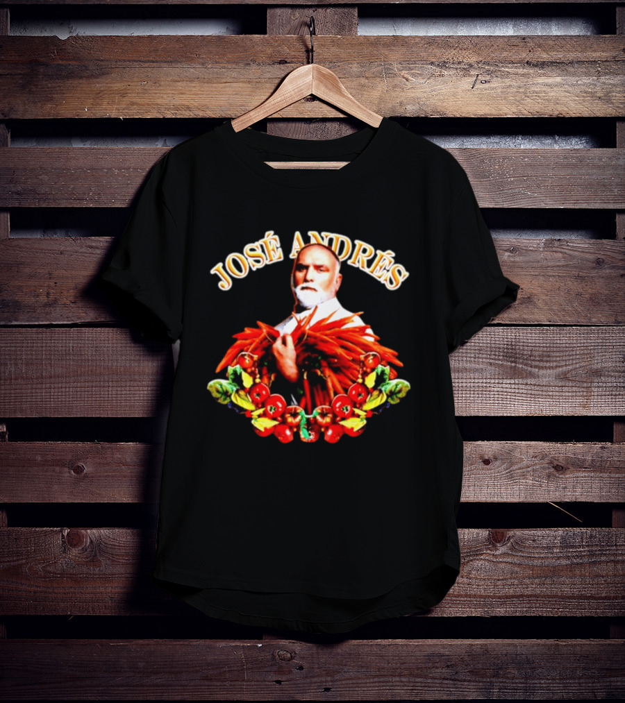 José Andrés Chef Culinary Creativity And Food Philanthropy T-Shirt