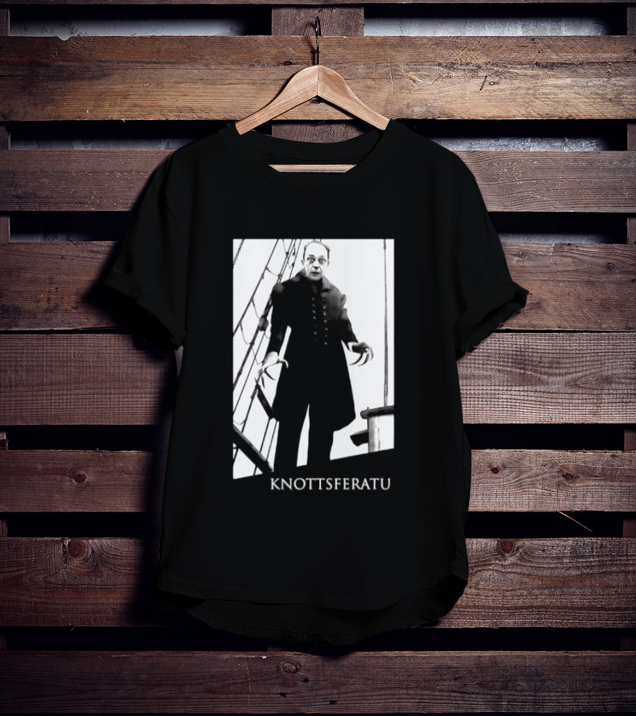 Don Knotts Knottsferatu Nosferatu Horror Comedy Mashup T-Shirt