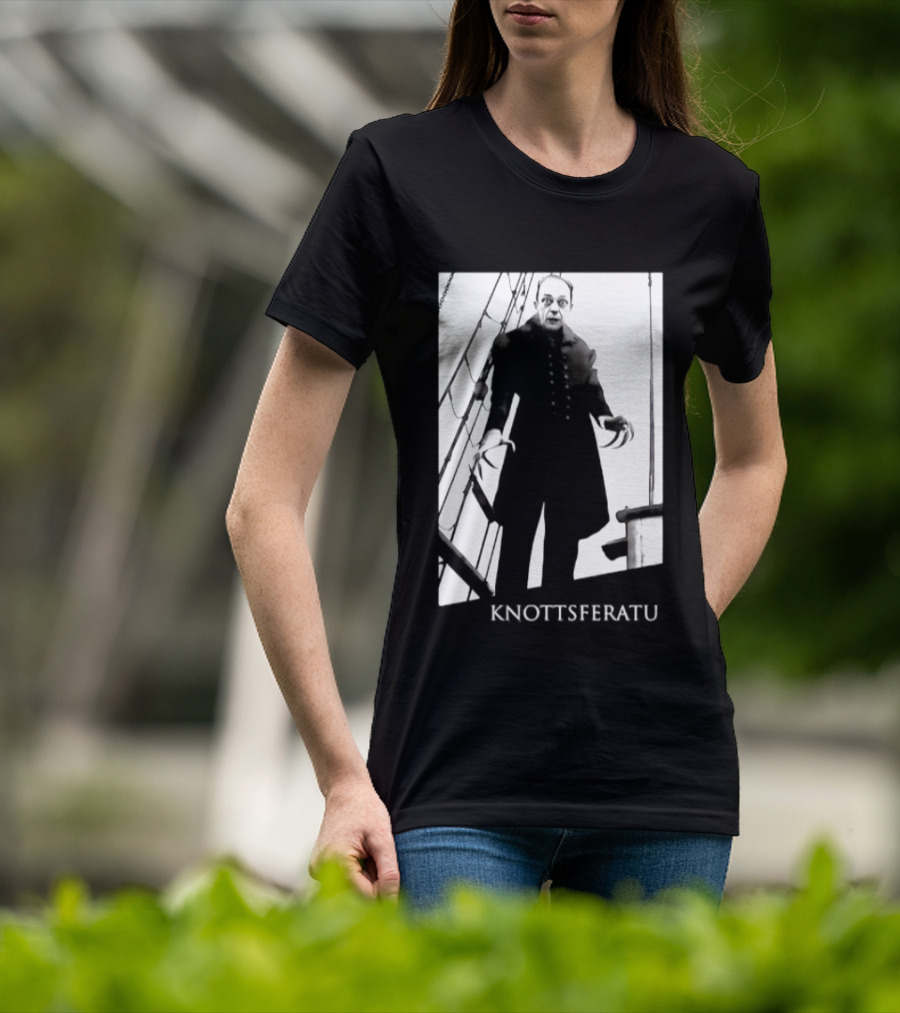 Don Knotts Knottsferatu Nosferatu Horror Comedy Mashup T-Shirt