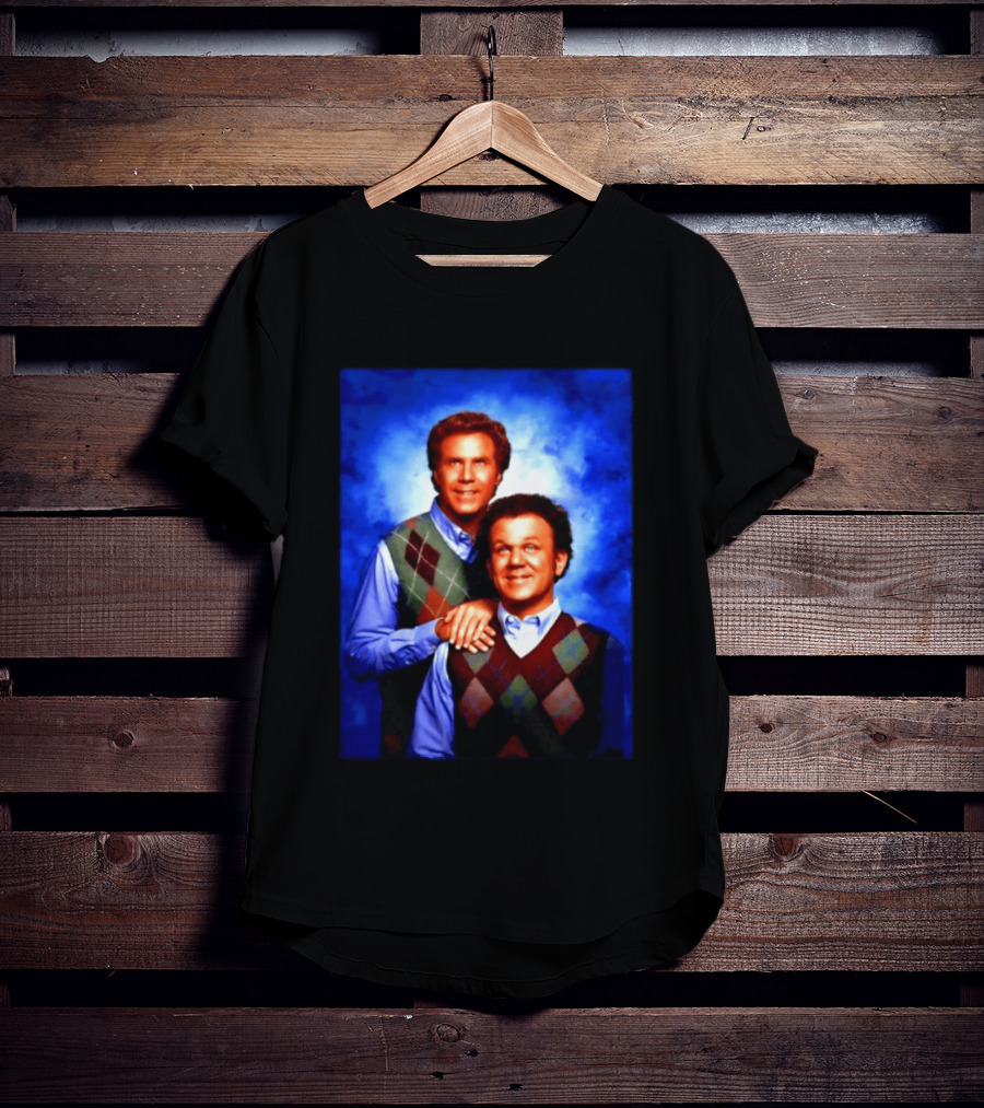 Will Ferrell John C Reilly Step Brothers Argyle Sweater T-Shirt