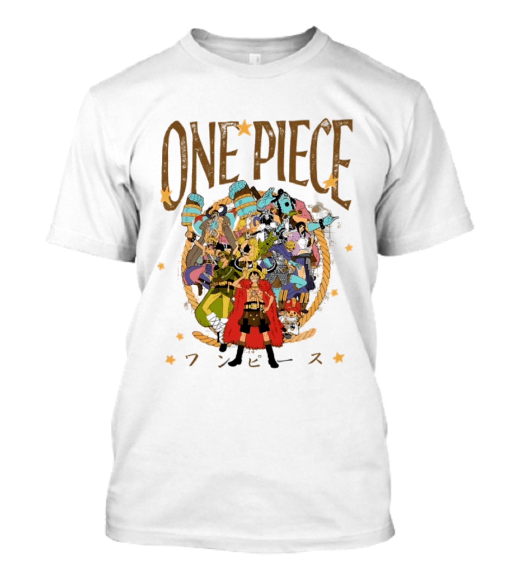 One Piece Elbaph Group Cartoon T-Shirt