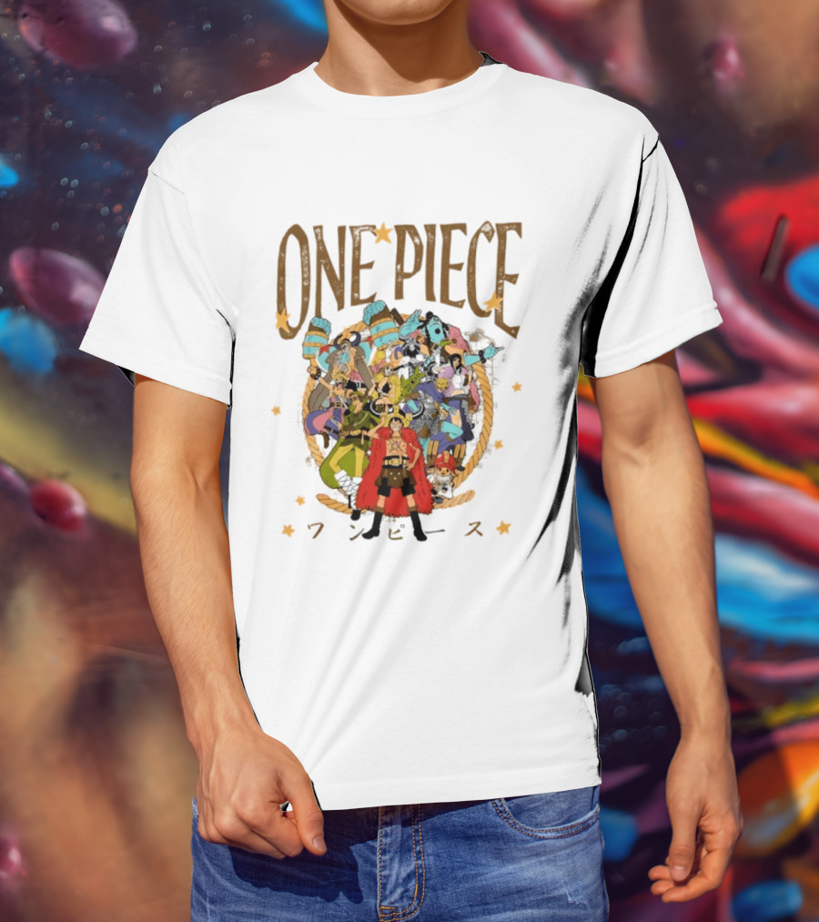 One Piece Elbaph Group Cartoon T-Shirt